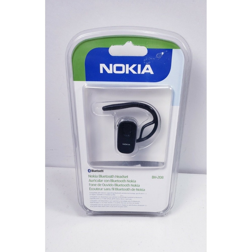 Nokia Wireless Ear-Hook Headset BH-208 Headphone